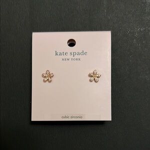 Kate Spade- Gleaming Garden Stud Flower Earrings
